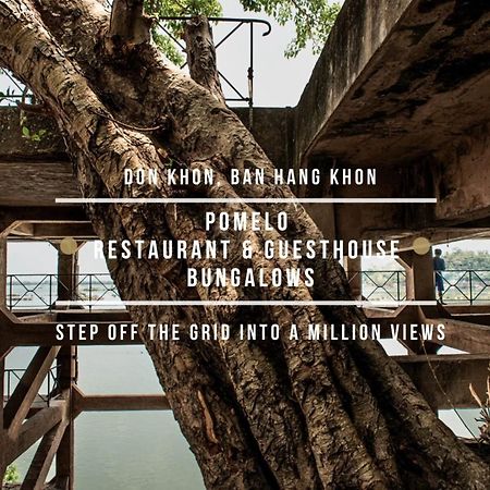 Pomelo Restaurant And Guesthouse - Fishermen & Tammarine Cottages Riverfront - Experience Nature, Culture And Adventure & Tailor-Made Tour Ban Khon Eksteriør bilde